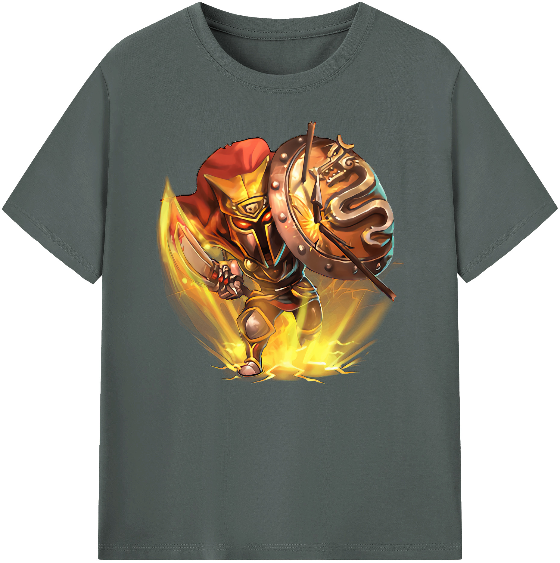 リーグ・オブ・レジェンド League of Legends LOL 綿100％ メンズ半袖Tシャツ｜肌触りやわらか＆通気性